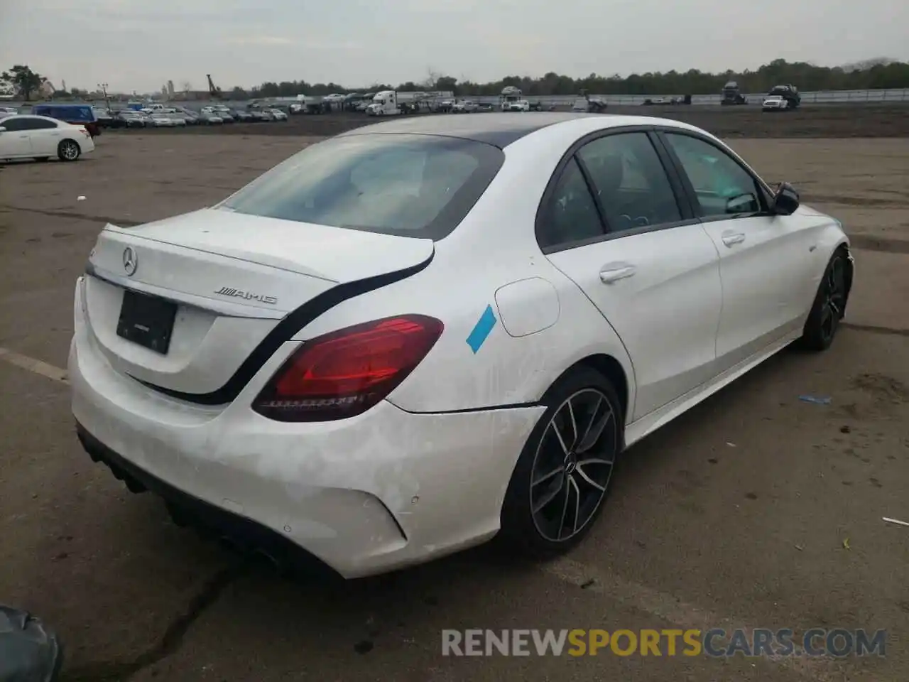 4 Фотография поврежденного автомобиля 55SWF6EB7KU318657 MERCEDES-BENZ C-CLASS 2019