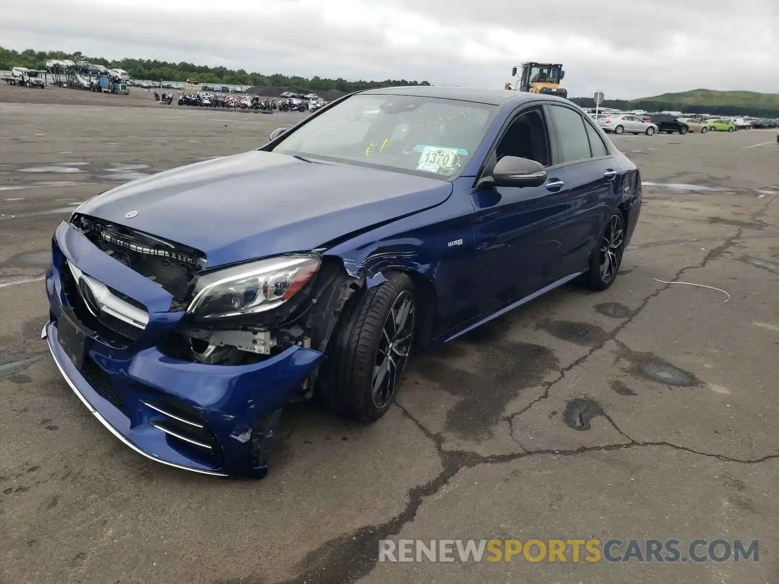 2 Photograph of a damaged car 55SWF6EB8KU280971 MERCEDES-BENZ C-CLASS 2019