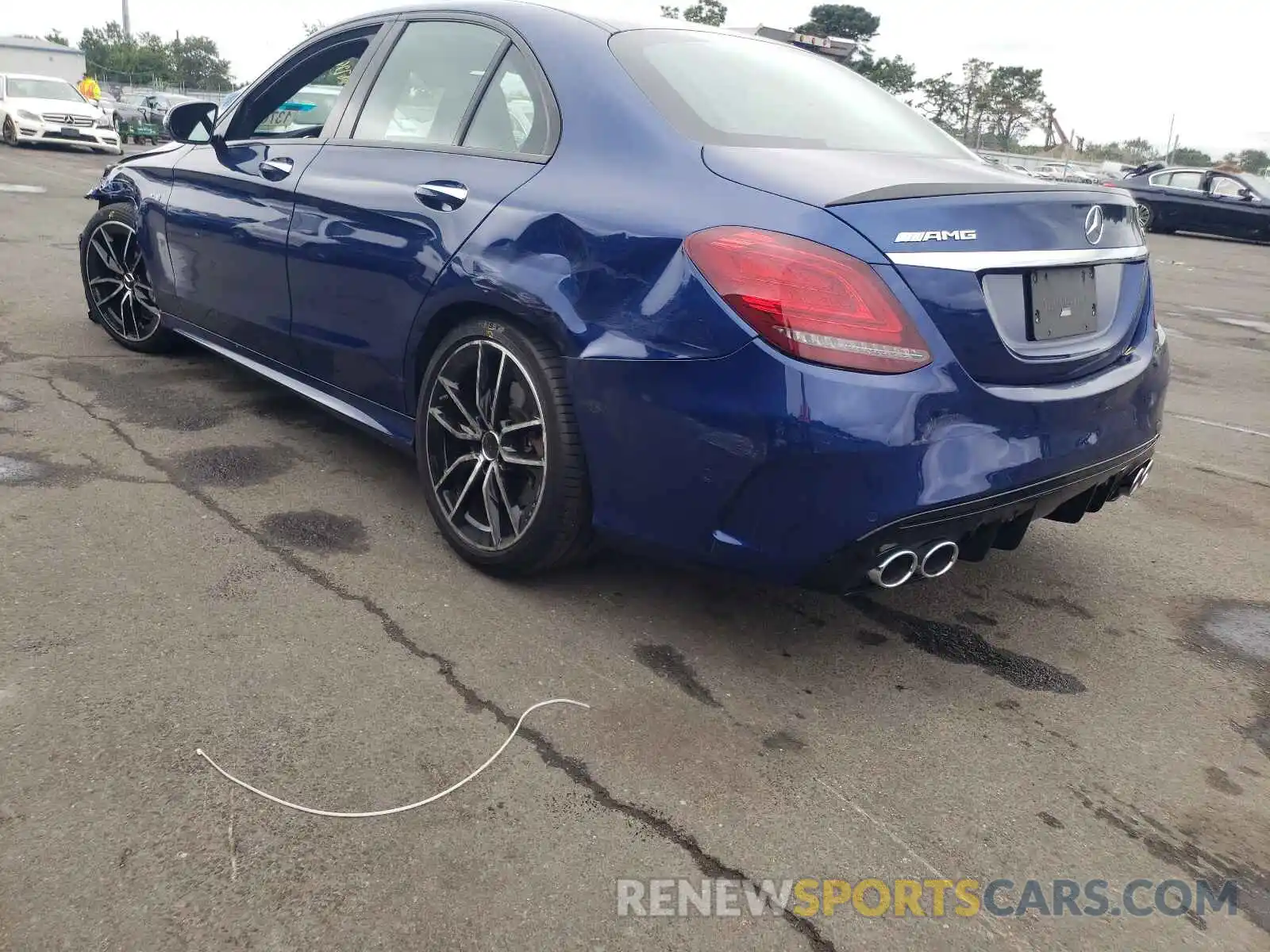 3 Photograph of a damaged car 55SWF6EB8KU280971 MERCEDES-BENZ C-CLASS 2019