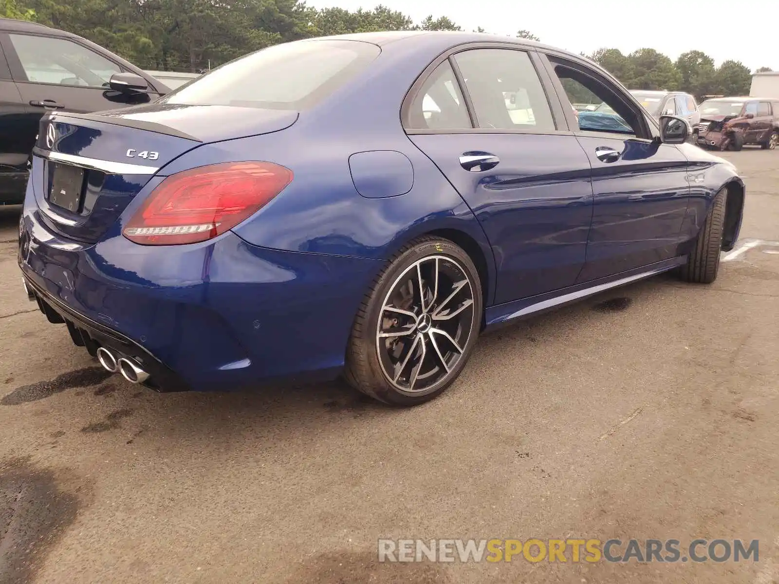 4 Photograph of a damaged car 55SWF6EB8KU280971 MERCEDES-BENZ C-CLASS 2019