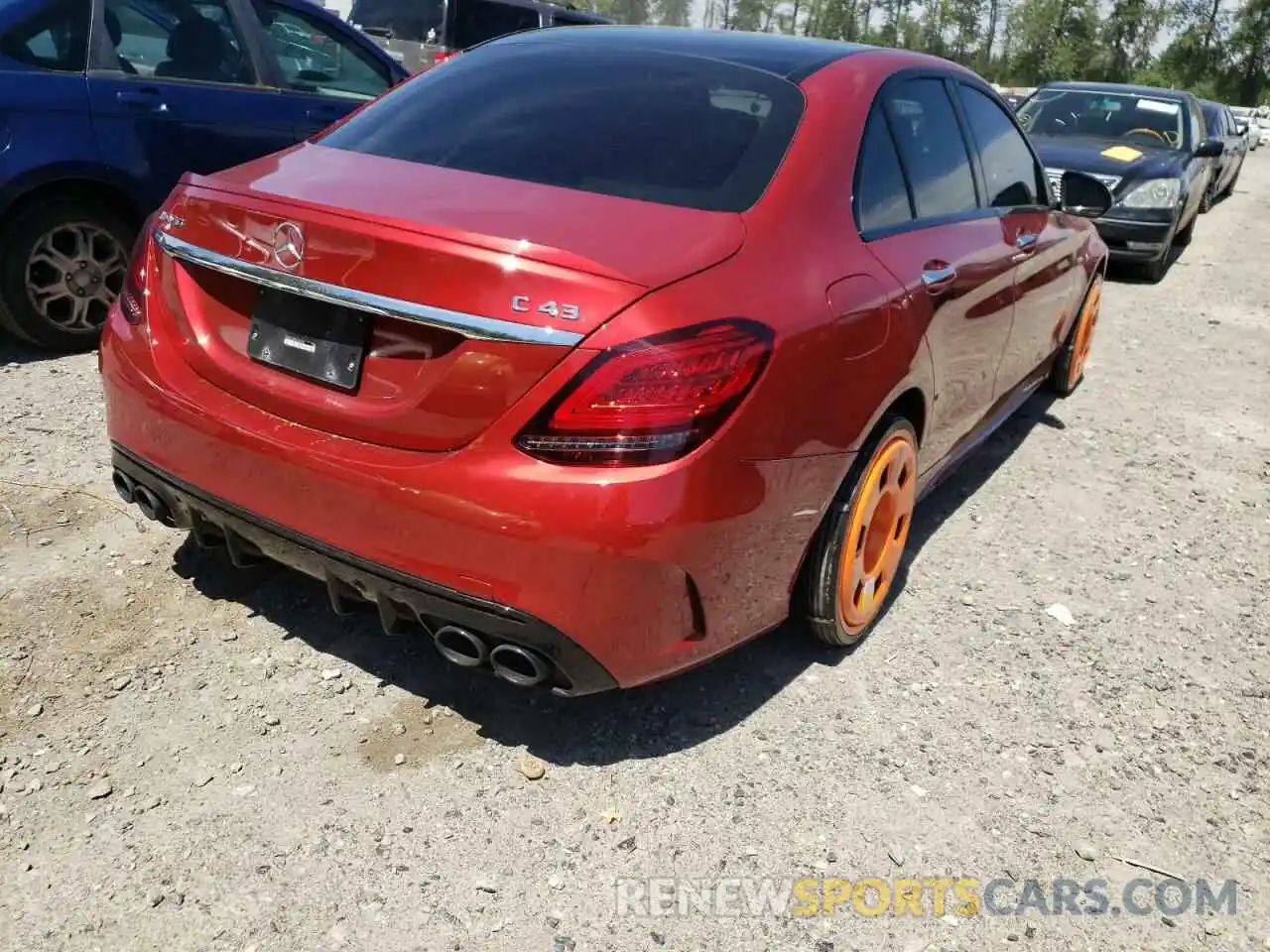 4 Photograph of a damaged car 55SWF6EB8KU283952 MERCEDES-BENZ C-CLASS 2019