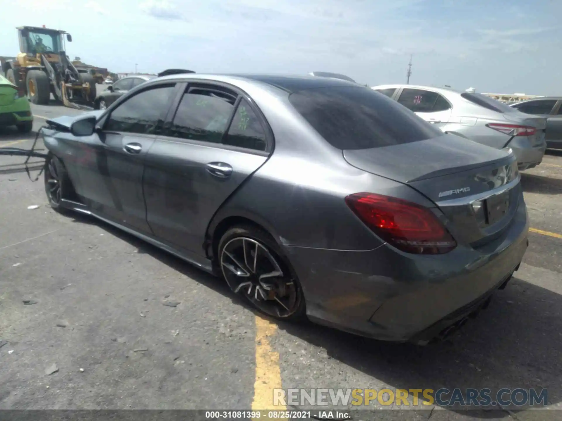 3 Photograph of a damaged car 55SWF6EB8KU288391 MERCEDES-BENZ C-CLASS 2019