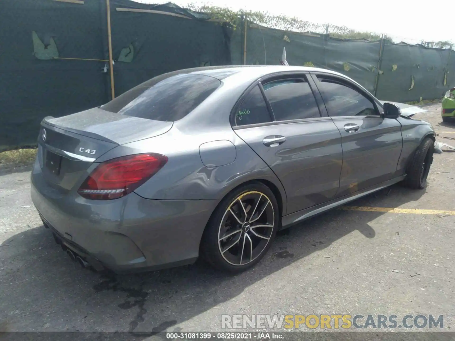 4 Photograph of a damaged car 55SWF6EB8KU288391 MERCEDES-BENZ C-CLASS 2019