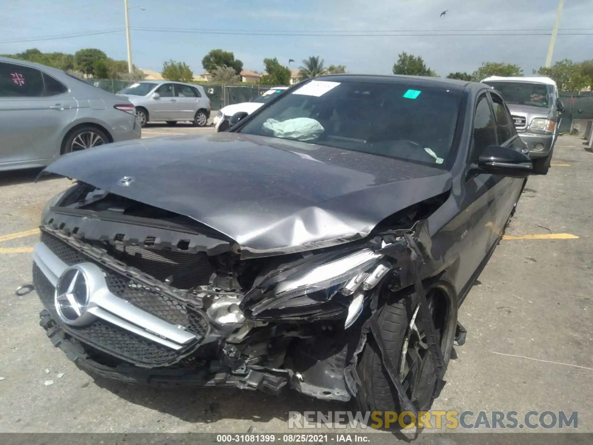 6 Photograph of a damaged car 55SWF6EB8KU288391 MERCEDES-BENZ C-CLASS 2019