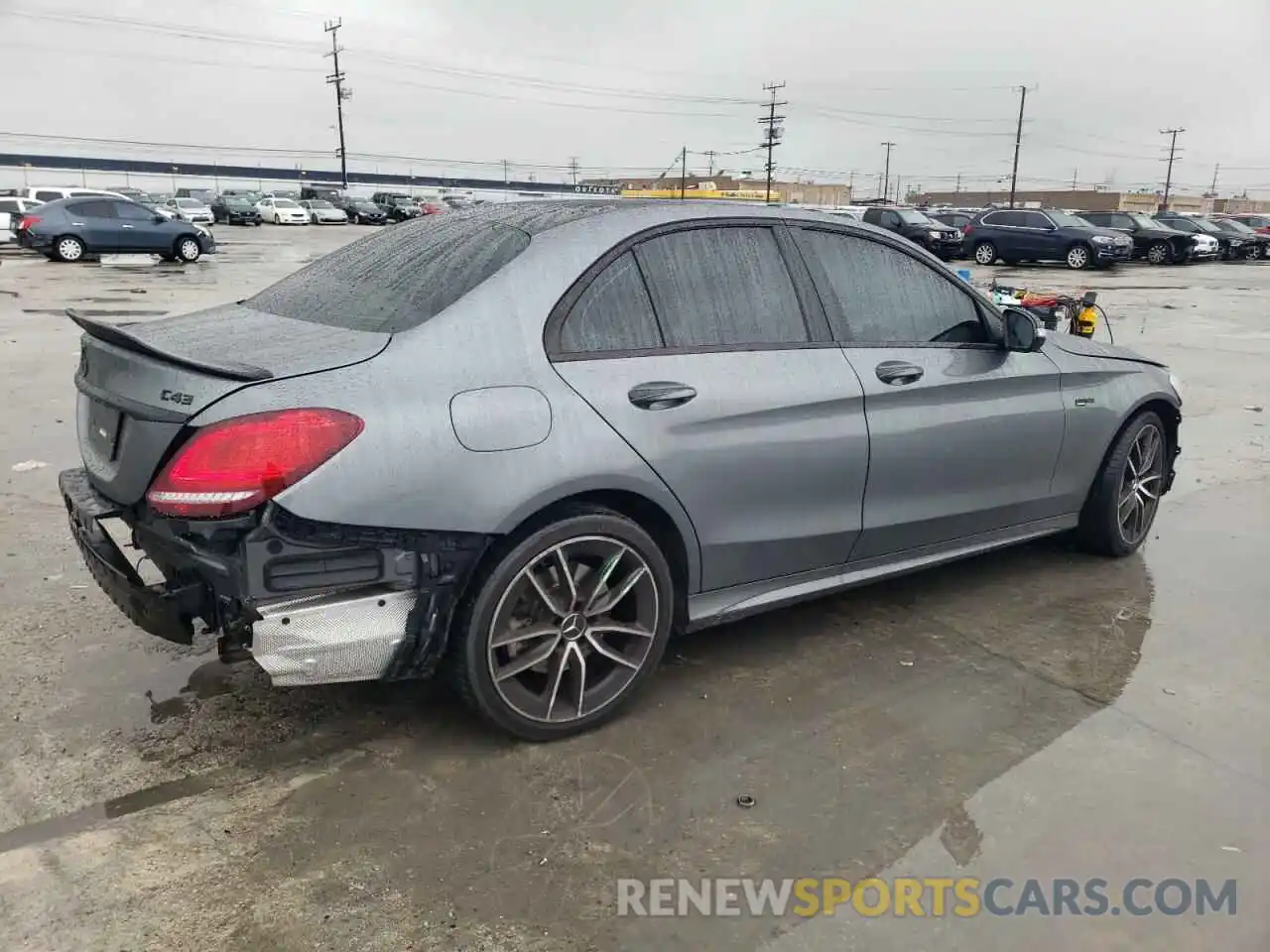 3 Photograph of a damaged car 55SWF6EB8KU293025 MERCEDES-BENZ C-CLASS 2019