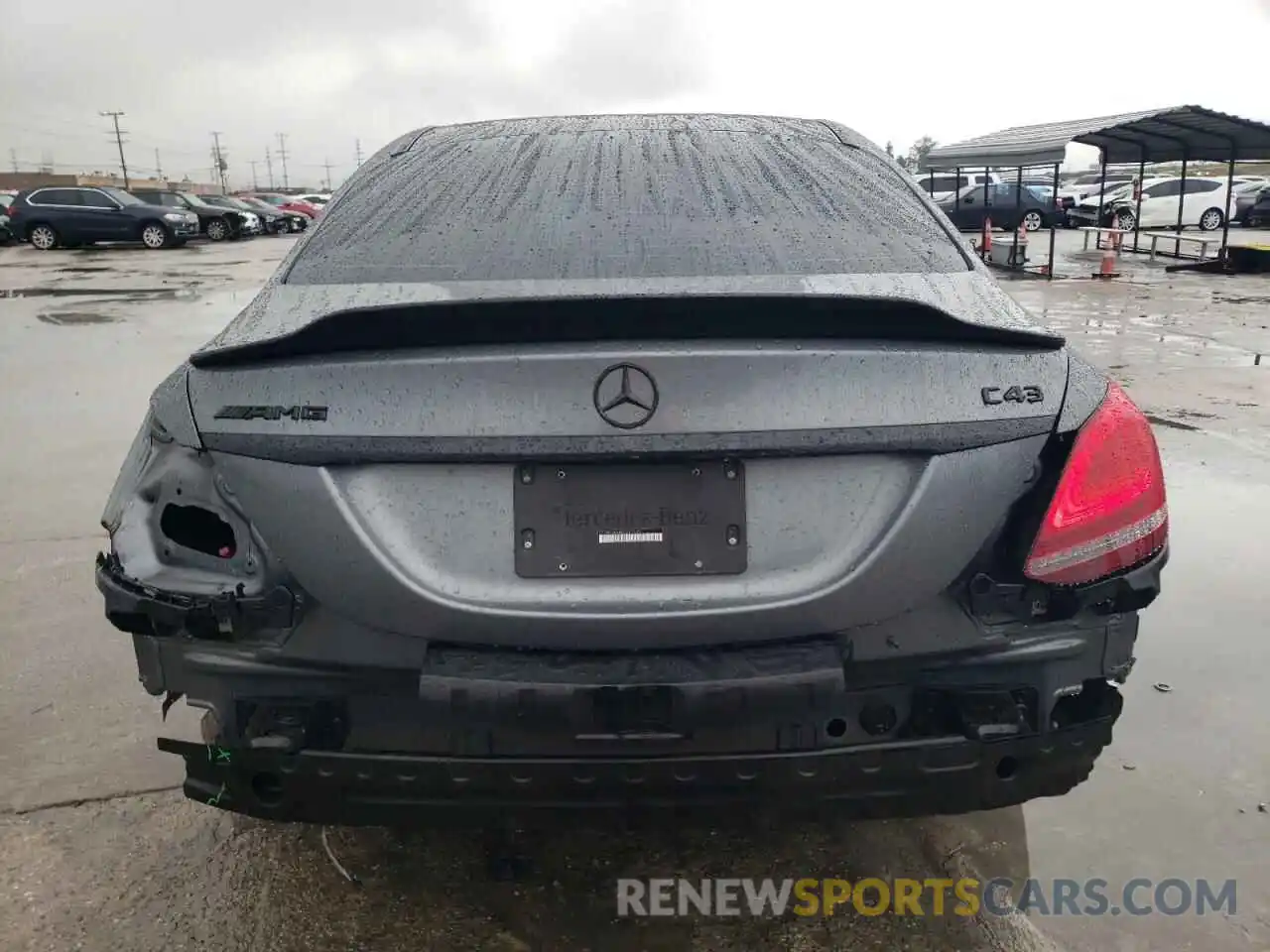 6 Photograph of a damaged car 55SWF6EB8KU293025 MERCEDES-BENZ C-CLASS 2019