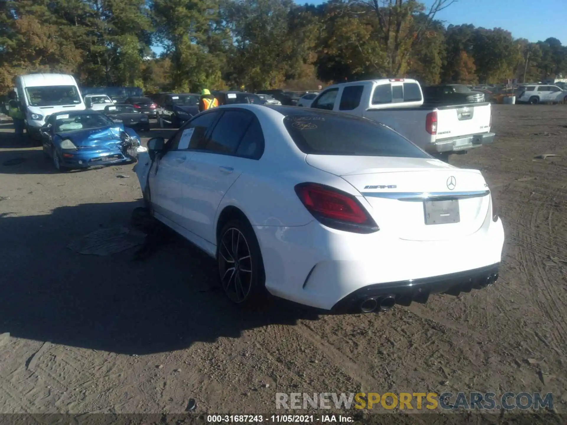 3 Photograph of a damaged car 55SWF6EB8KU301639 MERCEDES-BENZ C-CLASS 2019