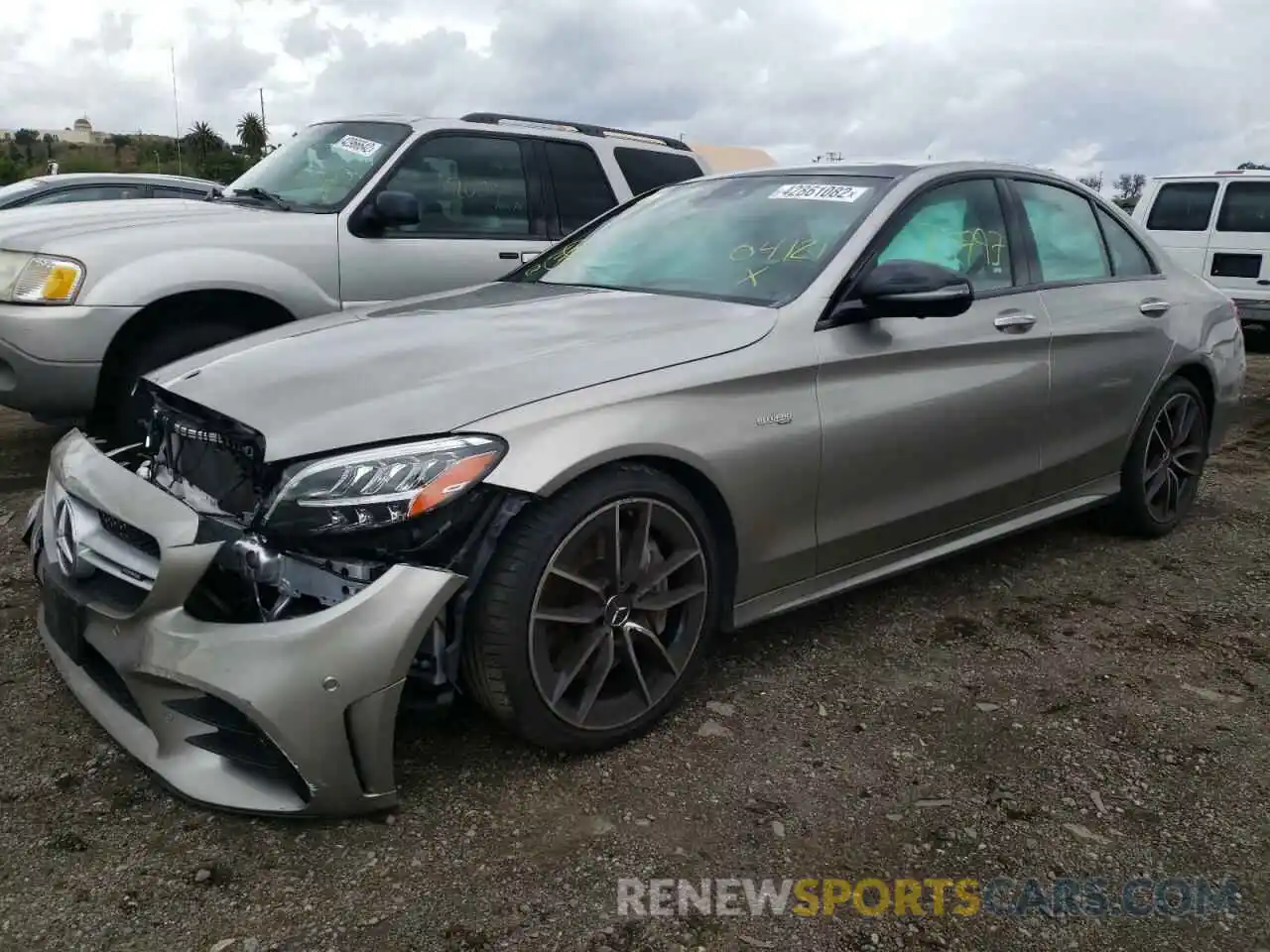 2 Photograph of a damaged car 55SWF6EB8KU315086 MERCEDES-BENZ C-CLASS 2019