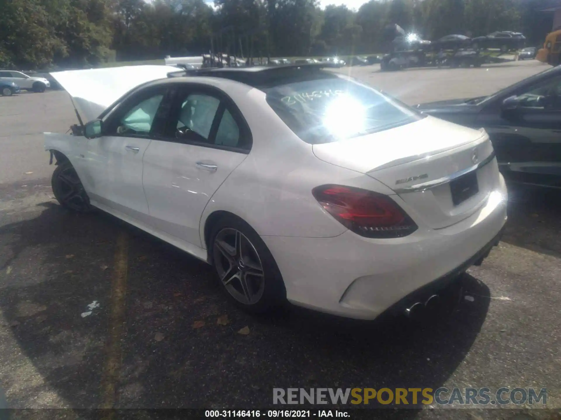 3 Photograph of a damaged car 55SWF6EB8KU318988 MERCEDES-BENZ C-CLASS 2019