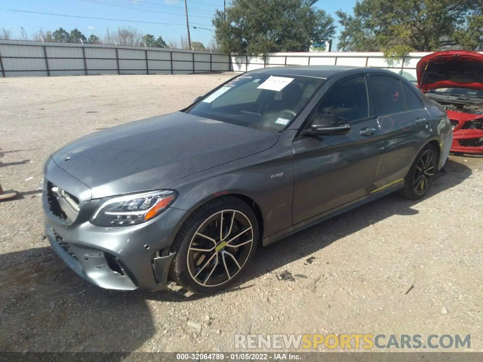 2 Photograph of a damaged car 55SWF6EB9KU285242 MERCEDES-BENZ C-CLASS 2019