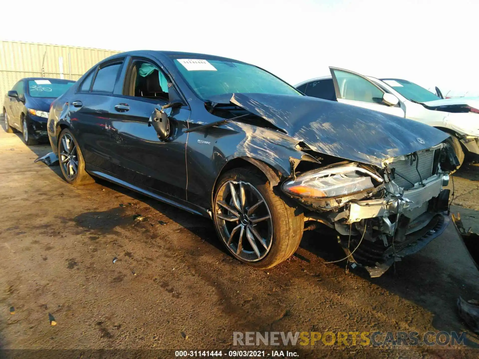 1 Photograph of a damaged car 55SWF6EB9KU321026 MERCEDES-BENZ C-CLASS 2019