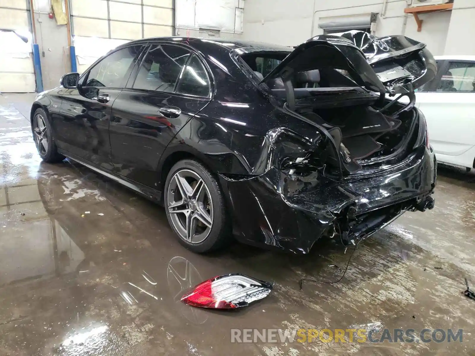 3 Фотография поврежденного автомобиля 55SWF6EBXKU286254 MERCEDES-BENZ C CLASS 2019
