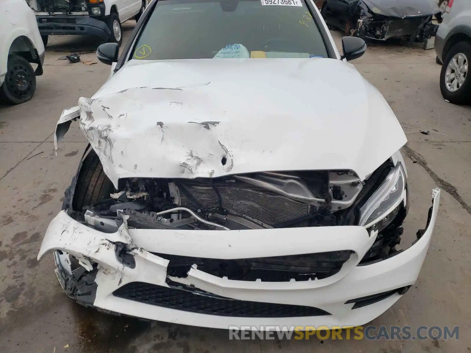 9 Photograph of a damaged car 55SWF6EBXKU289882 MERCEDES-BENZ C-CLASS 2019