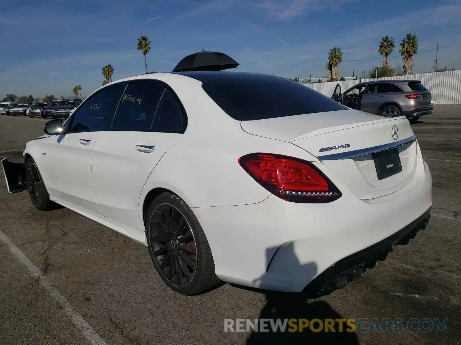 3 Photograph of a damaged car 55SWF6EBXKU308026 MERCEDES-BENZ C-CLASS 2019