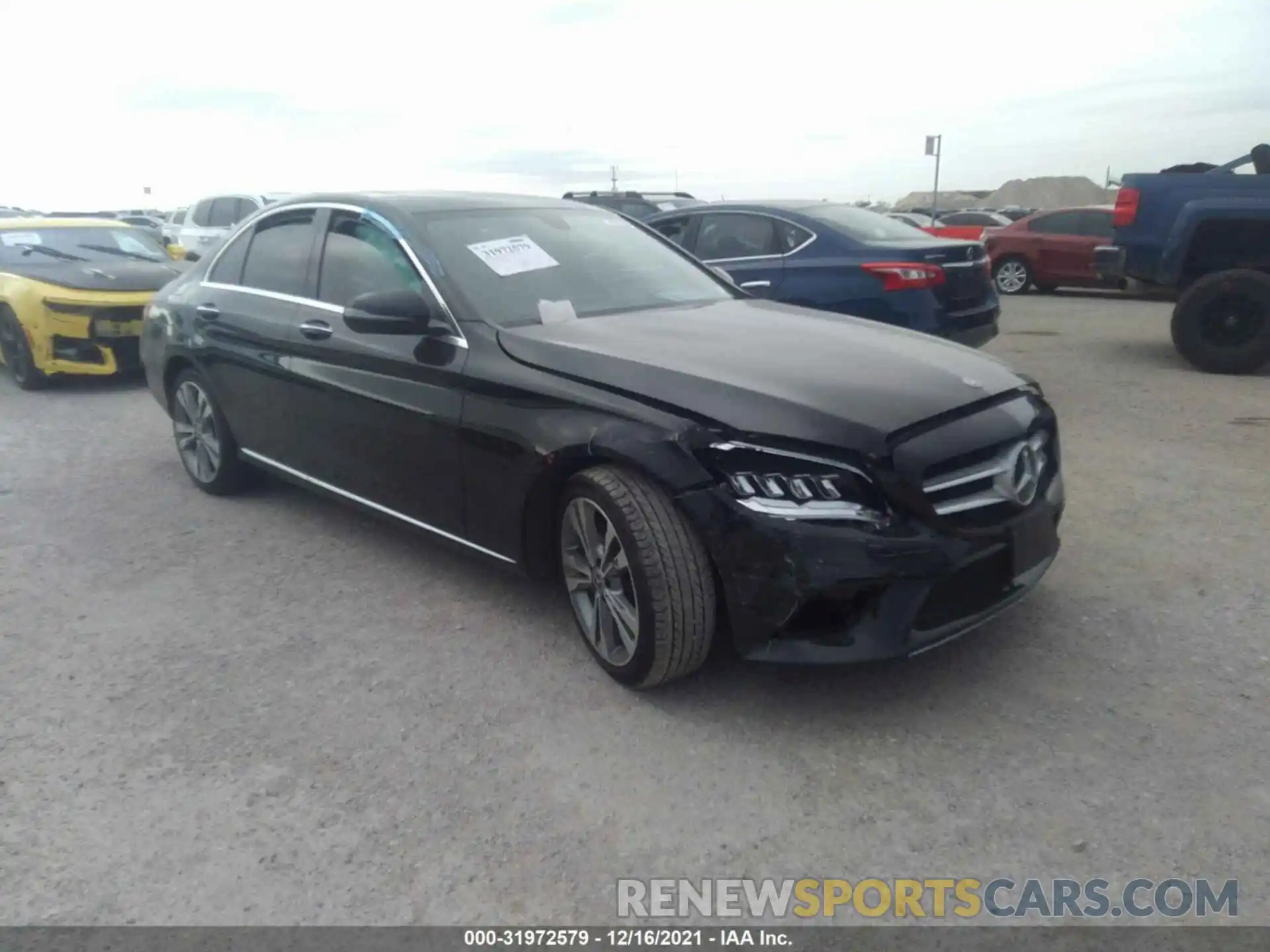 1 Photograph of a damaged car 55SWF8DB0KU287670 MERCEDES-BENZ C-CLASS 2019