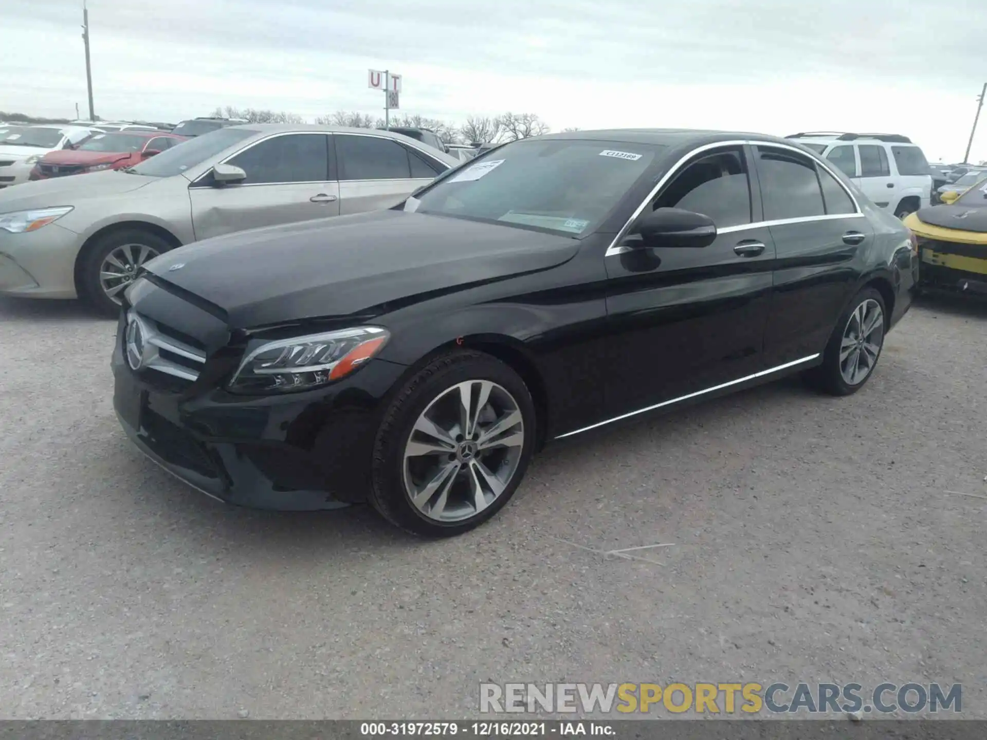 2 Photograph of a damaged car 55SWF8DB0KU287670 MERCEDES-BENZ C-CLASS 2019