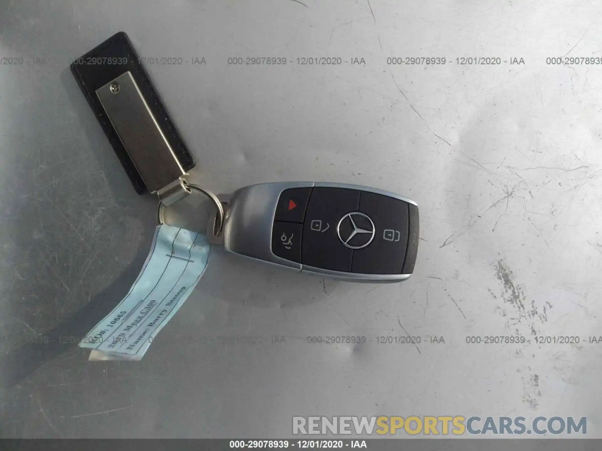 11 Photograph of a damaged car 55SWF8DB0KU288687 MERCEDES-BENZ C-CLASS 2019