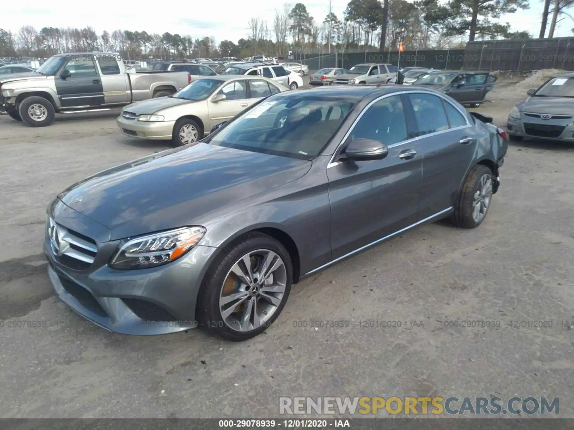 2 Photograph of a damaged car 55SWF8DB0KU288687 MERCEDES-BENZ C-CLASS 2019