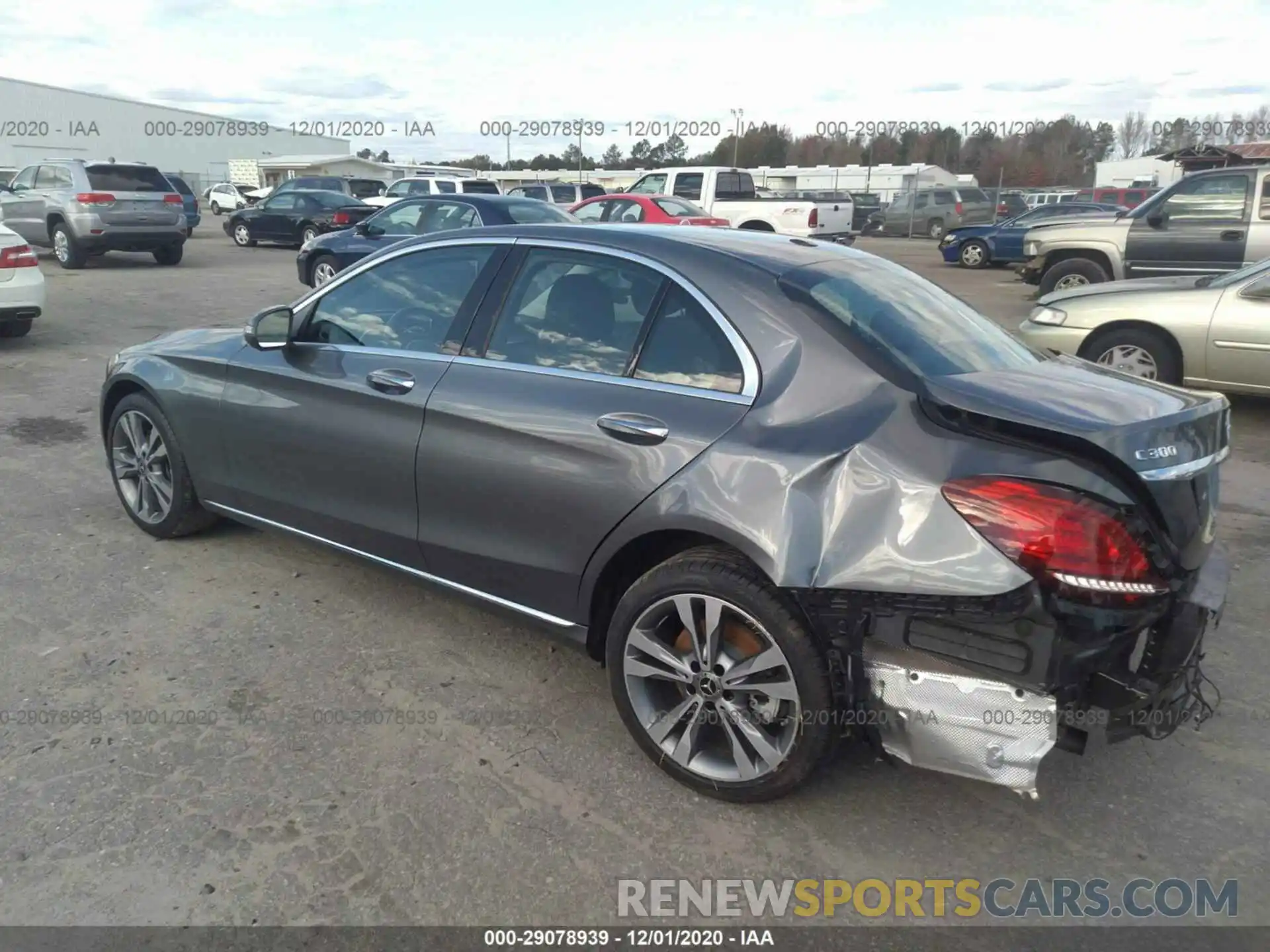 3 Photograph of a damaged car 55SWF8DB0KU288687 MERCEDES-BENZ C-CLASS 2019