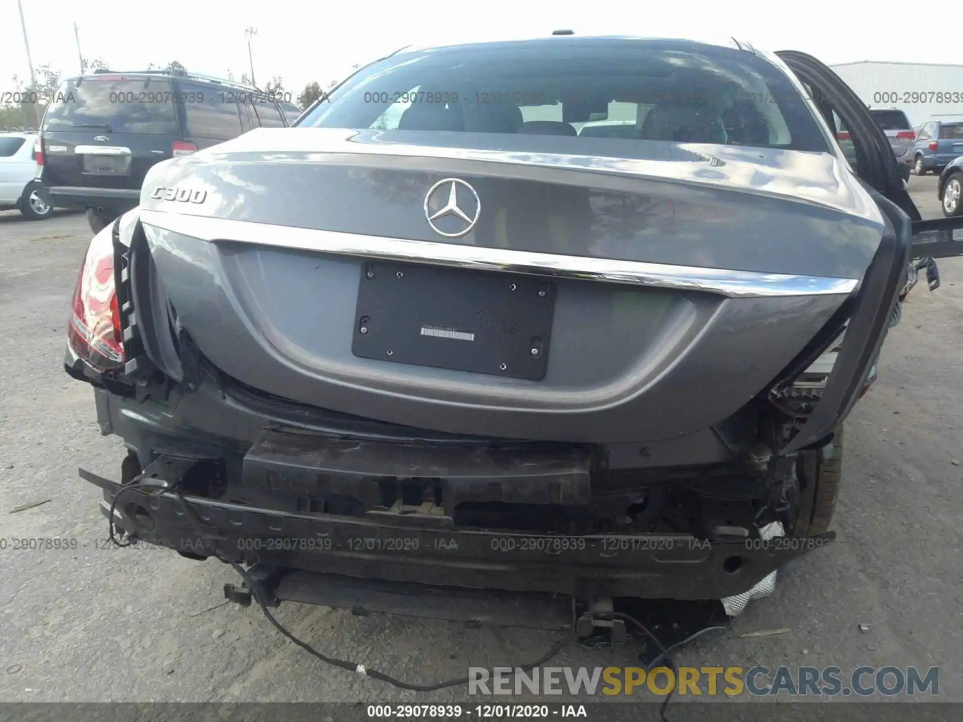 6 Photograph of a damaged car 55SWF8DB0KU288687 MERCEDES-BENZ C-CLASS 2019