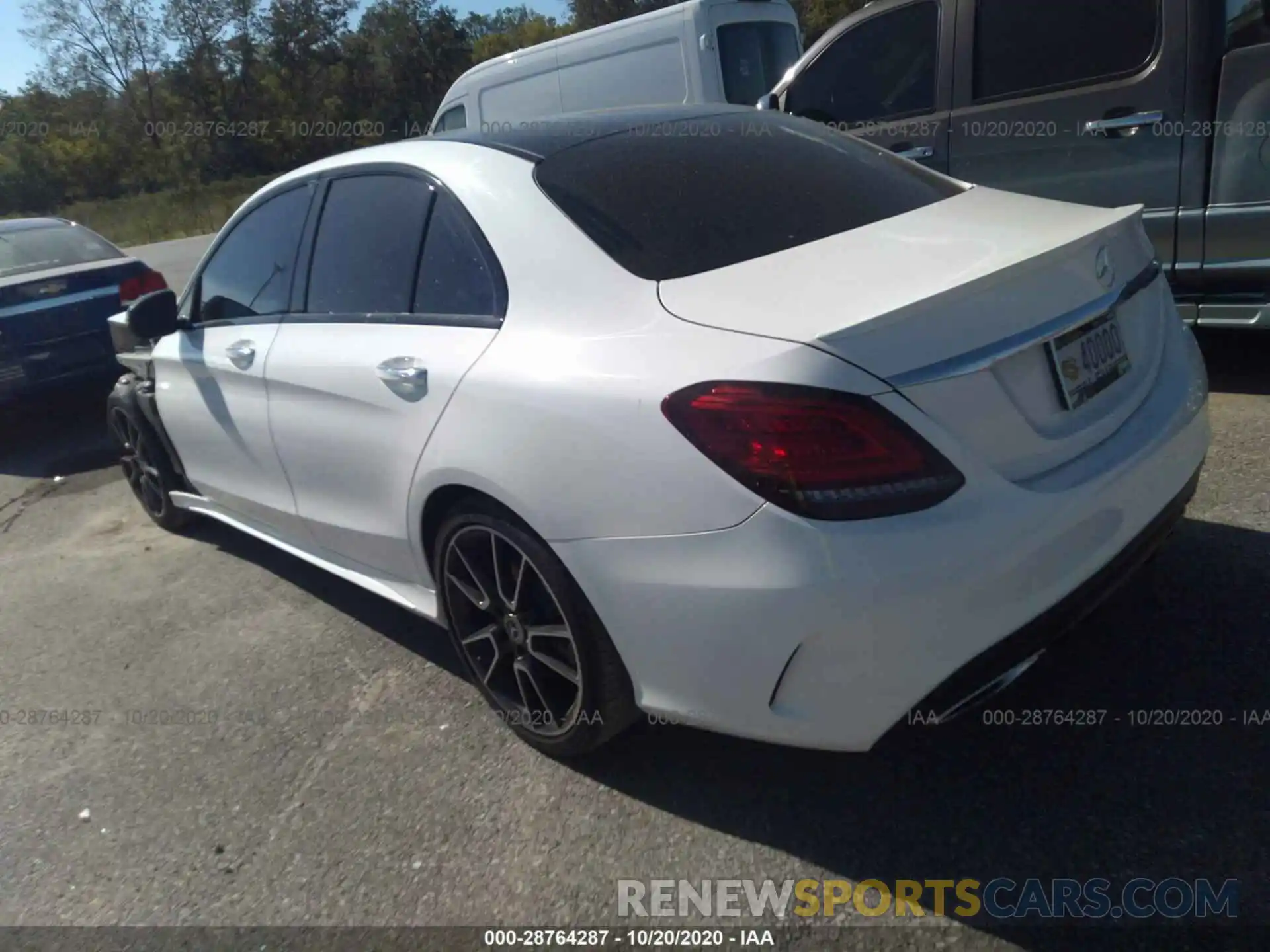 3 Photograph of a damaged car 55SWF8DB0KU288799 MERCEDES-BENZ C-CLASS 2019