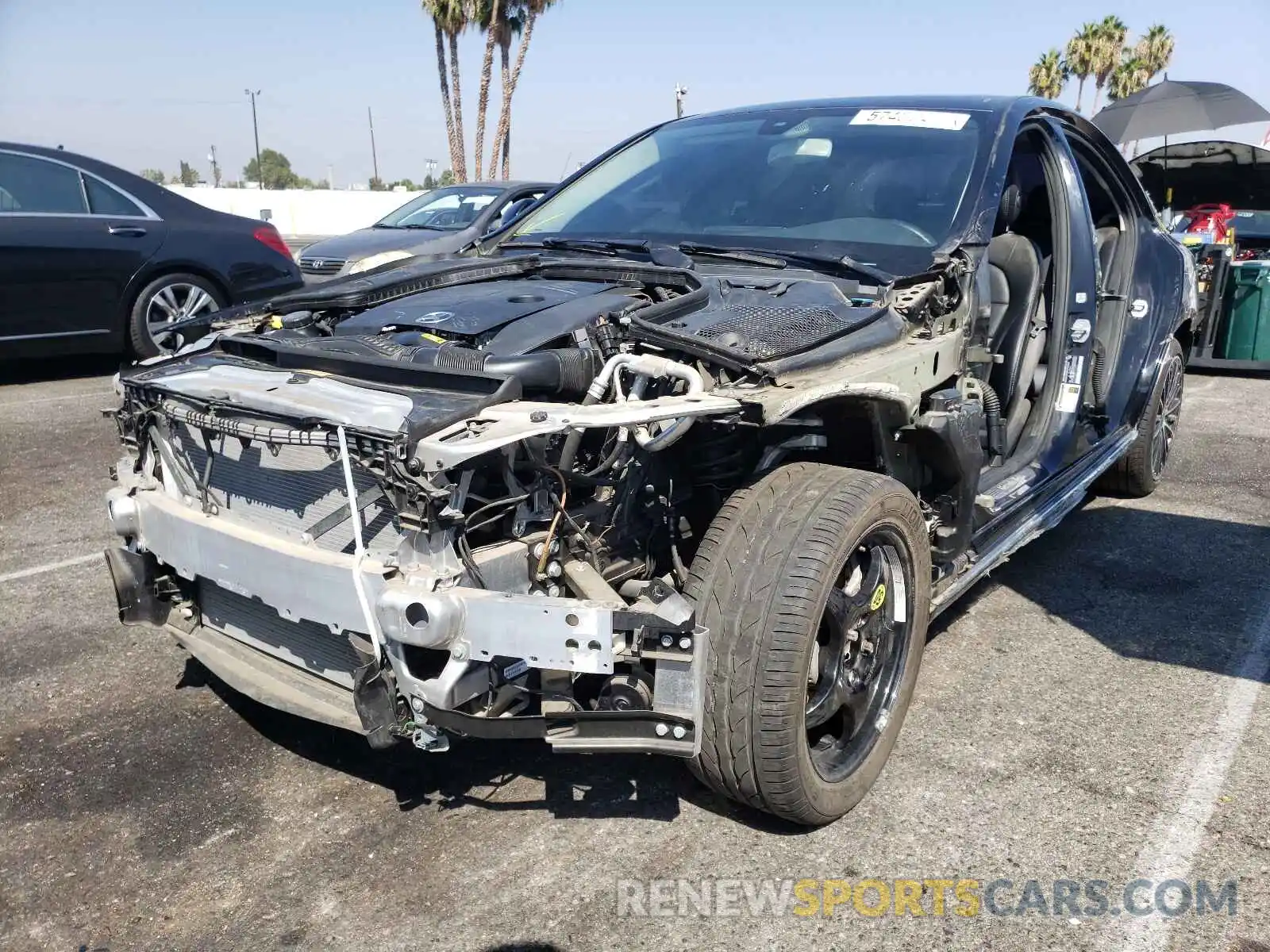 2 Photograph of a damaged car 55SWF8DB0KU288933 MERCEDES-BENZ C-CLASS 2019