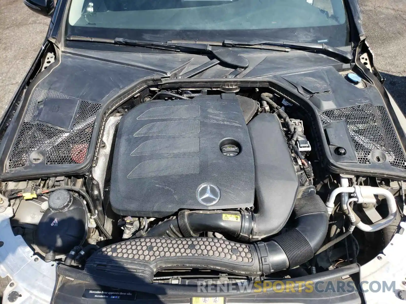 7 Photograph of a damaged car 55SWF8DB0KU288933 MERCEDES-BENZ C-CLASS 2019