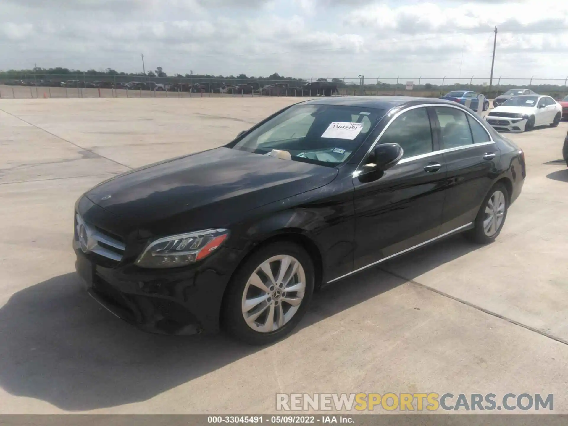 2 Photograph of a damaged car 55SWF8DB0KU289418 MERCEDES-BENZ C-CLASS 2019