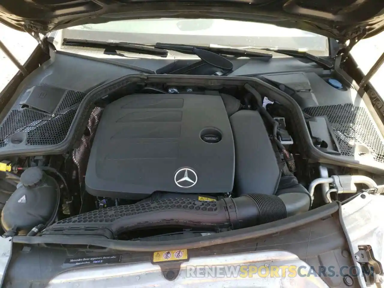 7 Photograph of a damaged car 55SWF8DB0KU291038 MERCEDES-BENZ C-CLASS 2019