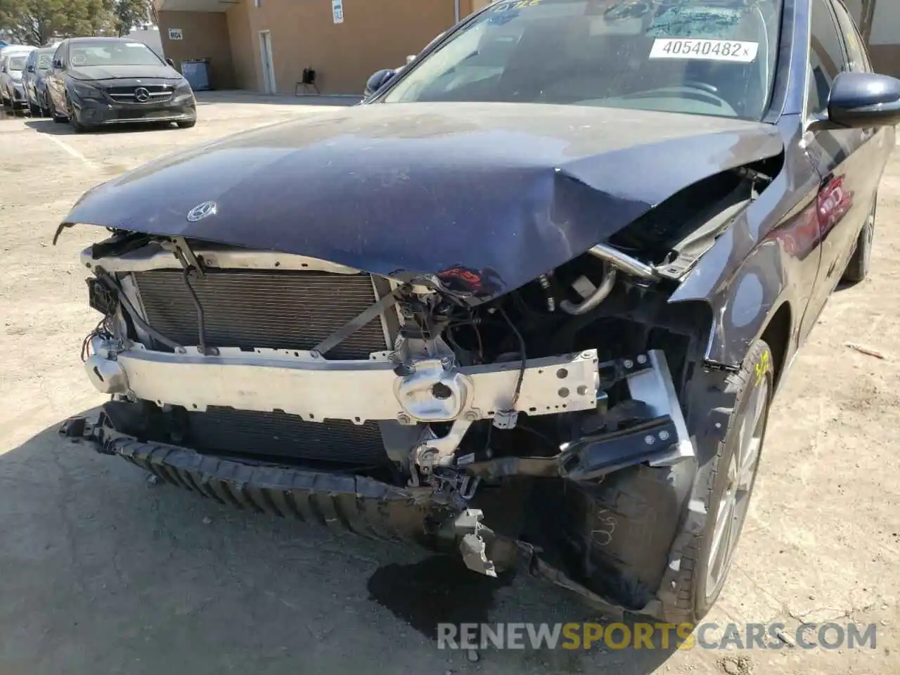 9 Photograph of a damaged car 55SWF8DB0KU291038 MERCEDES-BENZ C-CLASS 2019