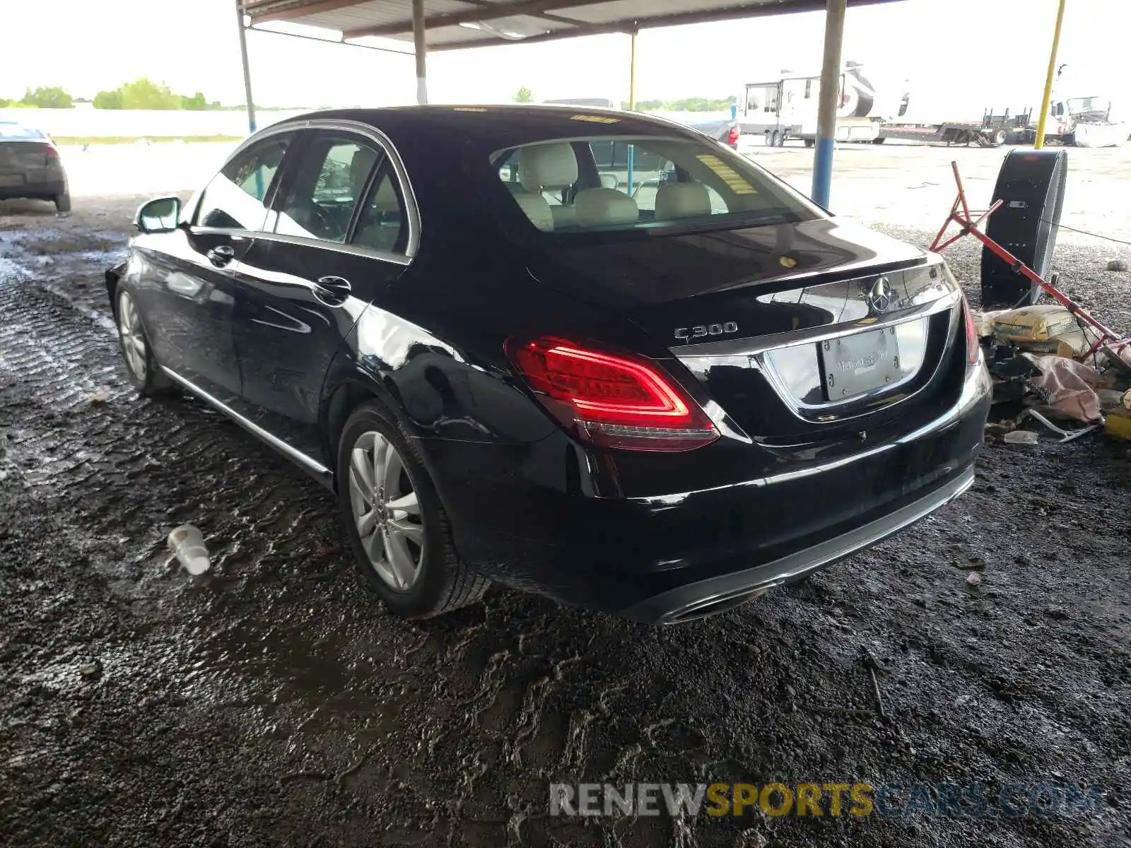 3 Photograph of a damaged car 55SWF8DB0KU294683 MERCEDES-BENZ C-CLASS 2019