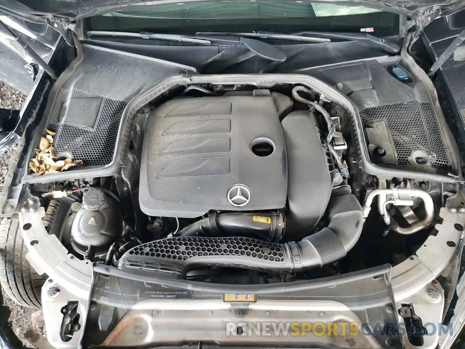 7 Photograph of a damaged car 55SWF8DB0KU294683 MERCEDES-BENZ C-CLASS 2019