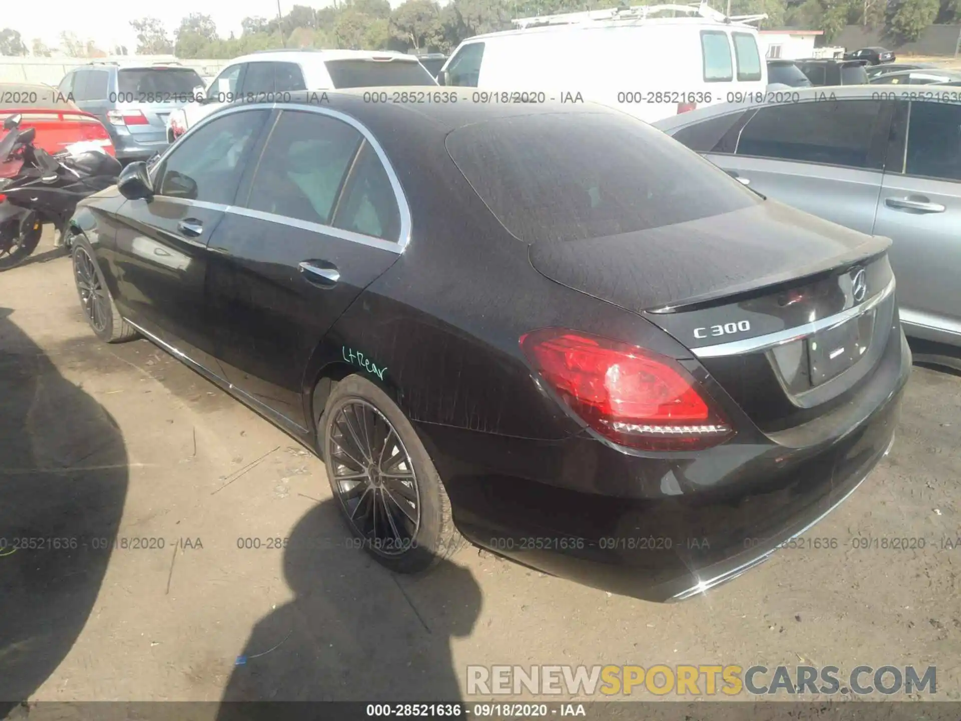 3 Photograph of a damaged car 55SWF8DB0KU295848 MERCEDES-BENZ C-CLASS 2019