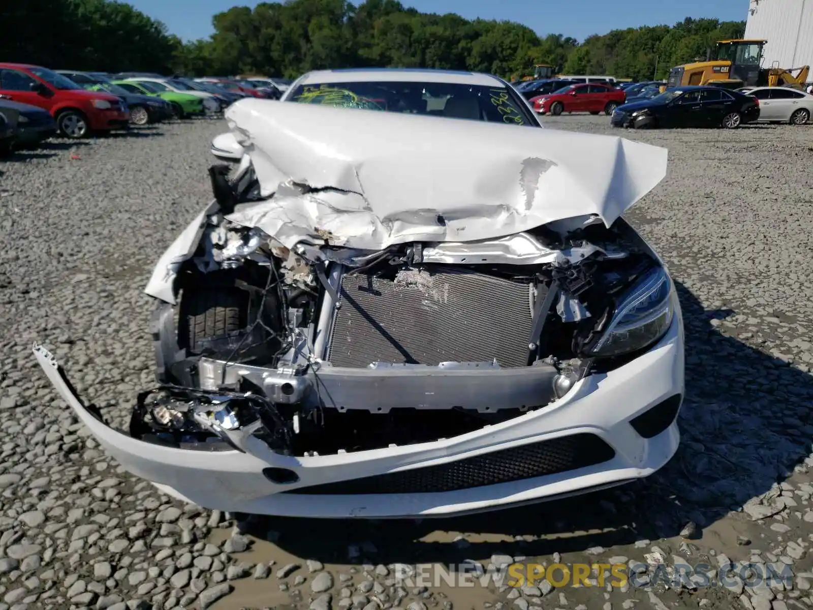 7 Photograph of a damaged car 55SWF8DB0KU295896 MERCEDES-BENZ C-CLASS 2019