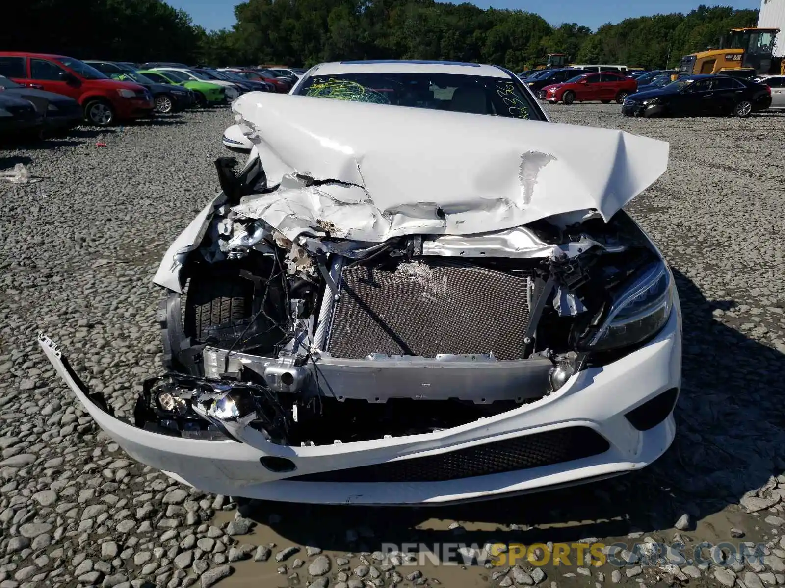 9 Photograph of a damaged car 55SWF8DB0KU295896 MERCEDES-BENZ C-CLASS 2019