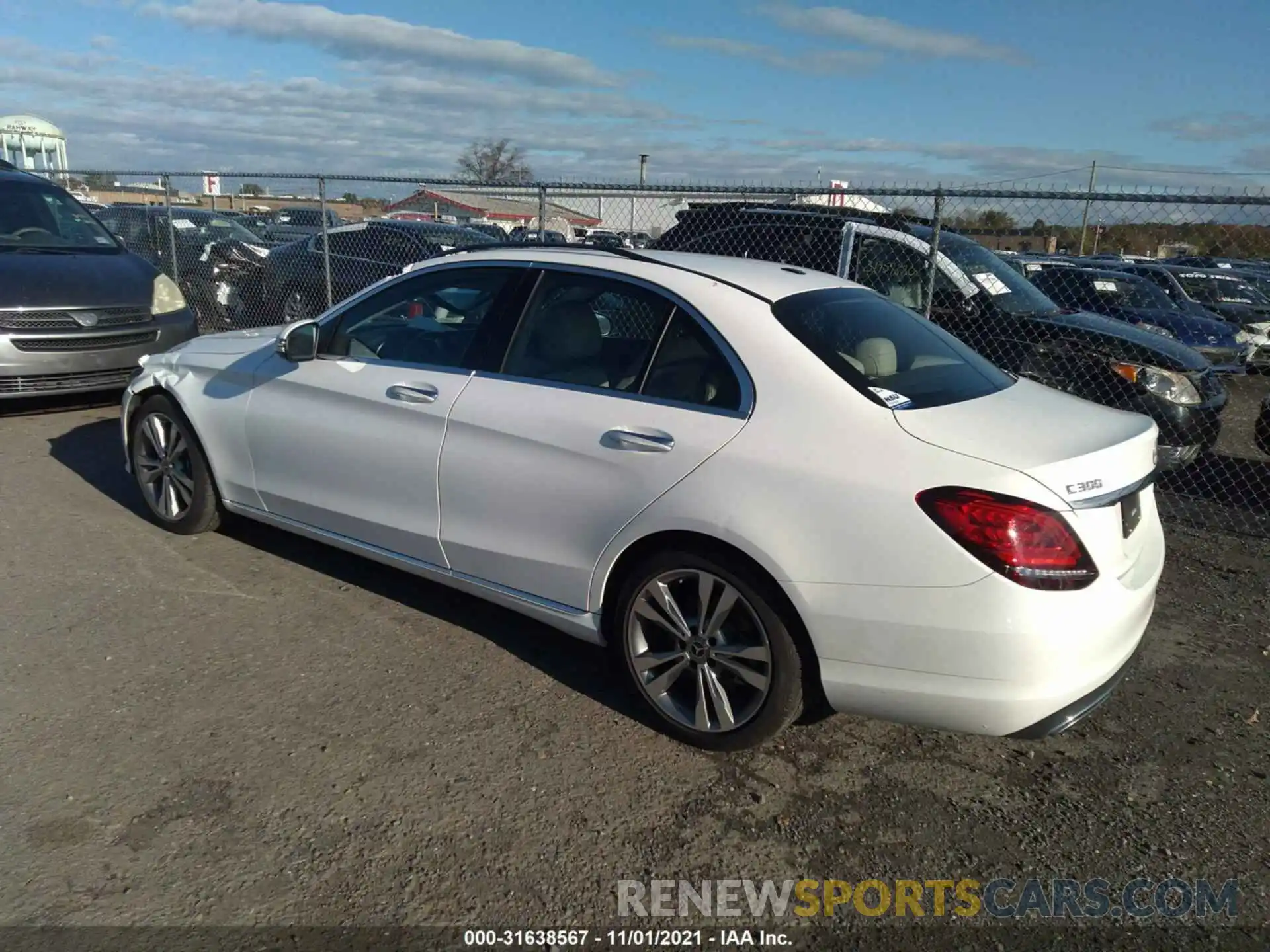 3 Photograph of a damaged car 55SWF8DB0KU297468 MERCEDES-BENZ C-CLASS 2019