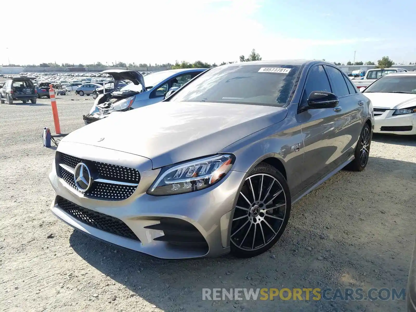 2 Photograph of a damaged car 55SWF8DB0KU297762 MERCEDES-BENZ C-CLASS 2019