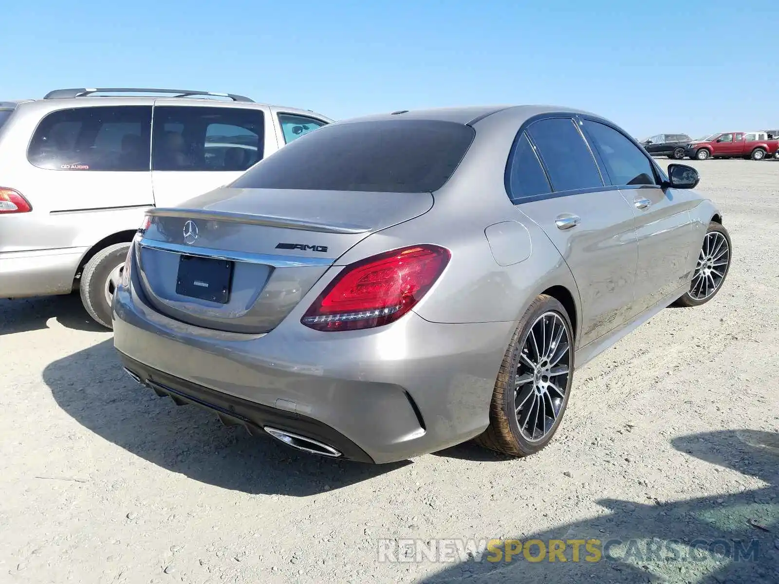 4 Photograph of a damaged car 55SWF8DB0KU297762 MERCEDES-BENZ C-CLASS 2019