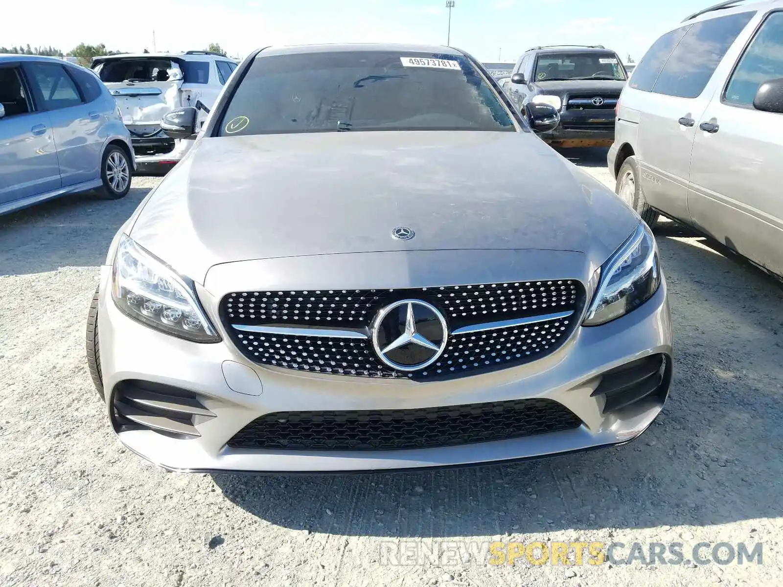 9 Photograph of a damaged car 55SWF8DB0KU297762 MERCEDES-BENZ C-CLASS 2019