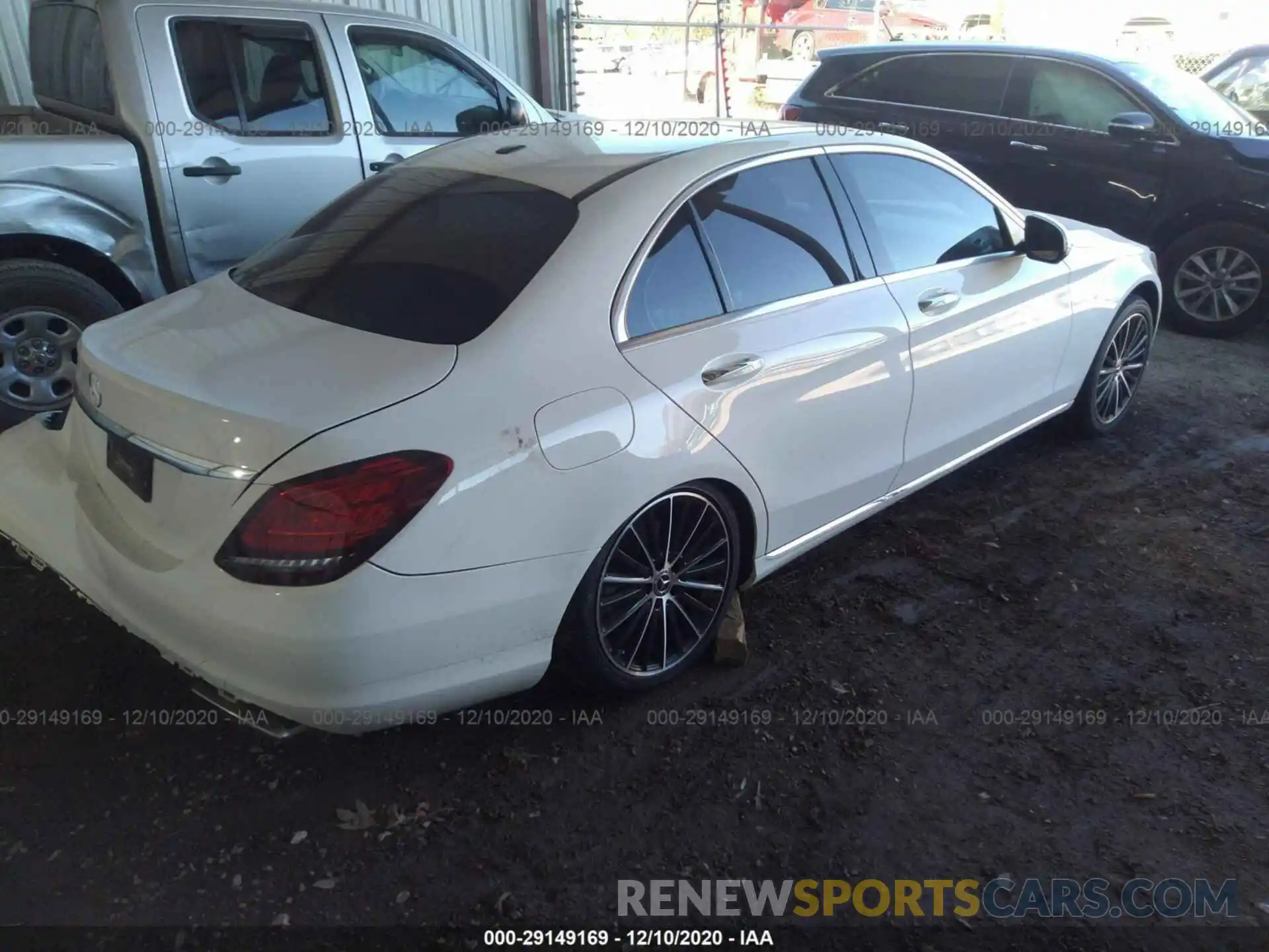 4 Фотография поврежденного автомобиля 55SWF8DB0KU298698 MERCEDES-BENZ C-CLASS 2019