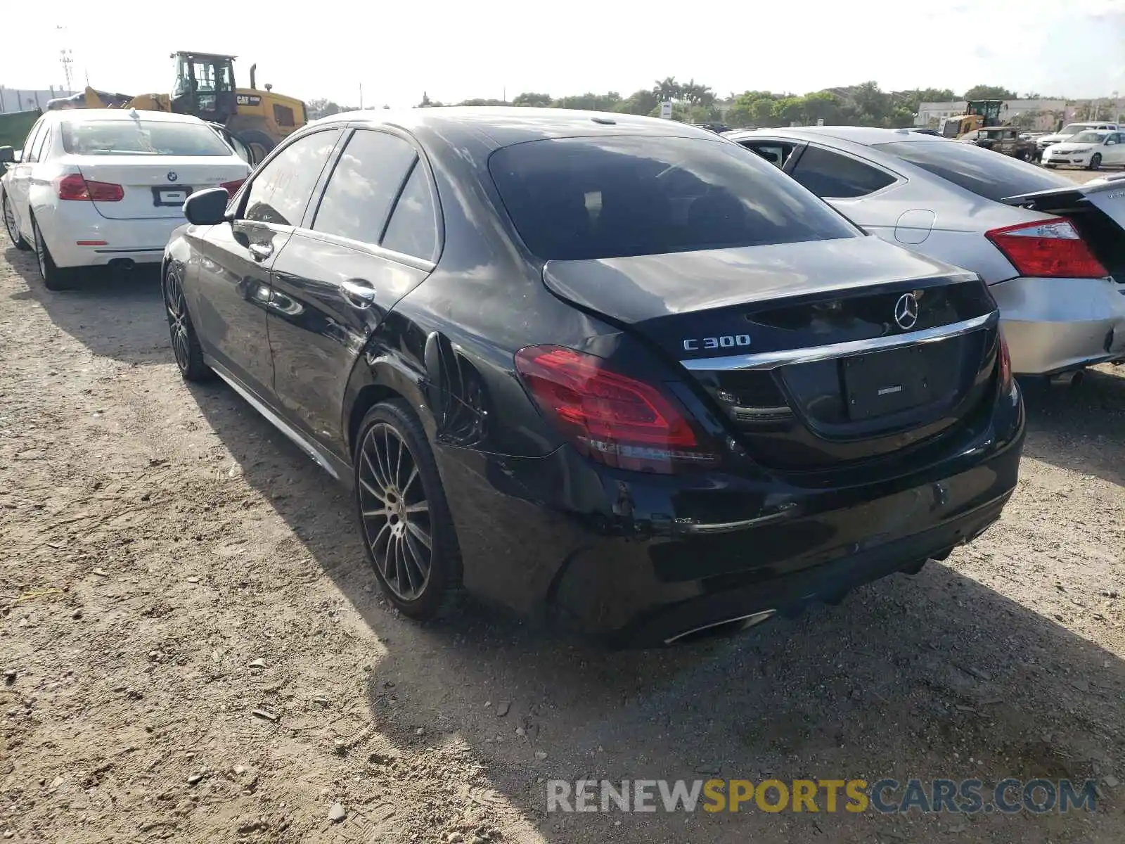 3 Photograph of a damaged car 55SWF8DB0KU299799 MERCEDES-BENZ C-CLASS 2019