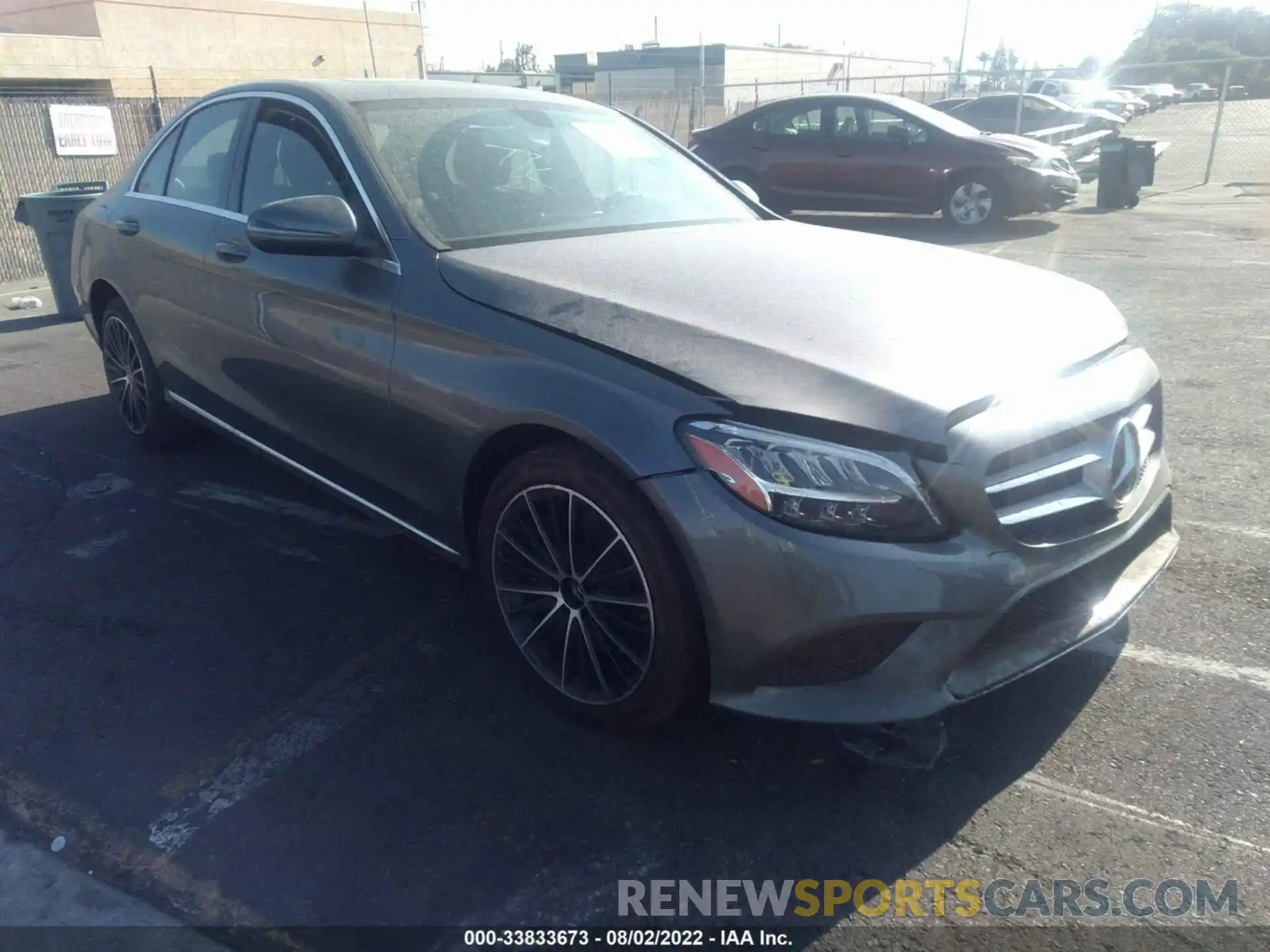 1 Photograph of a damaged car 55SWF8DB0KU300109 MERCEDES-BENZ C-CLASS 2019