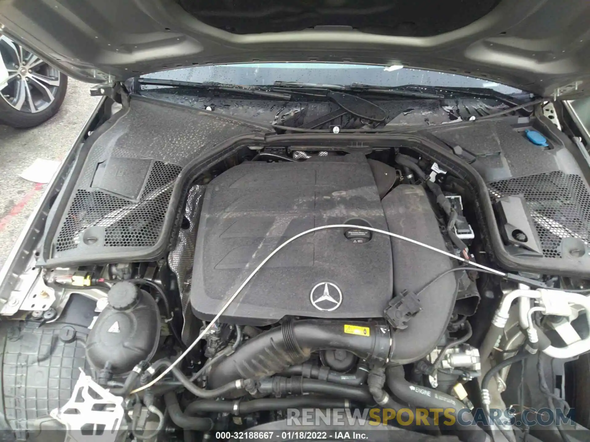 10 Фотография поврежденного автомобиля 55SWF8DB0KU300286 MERCEDES-BENZ C-CLASS 2019