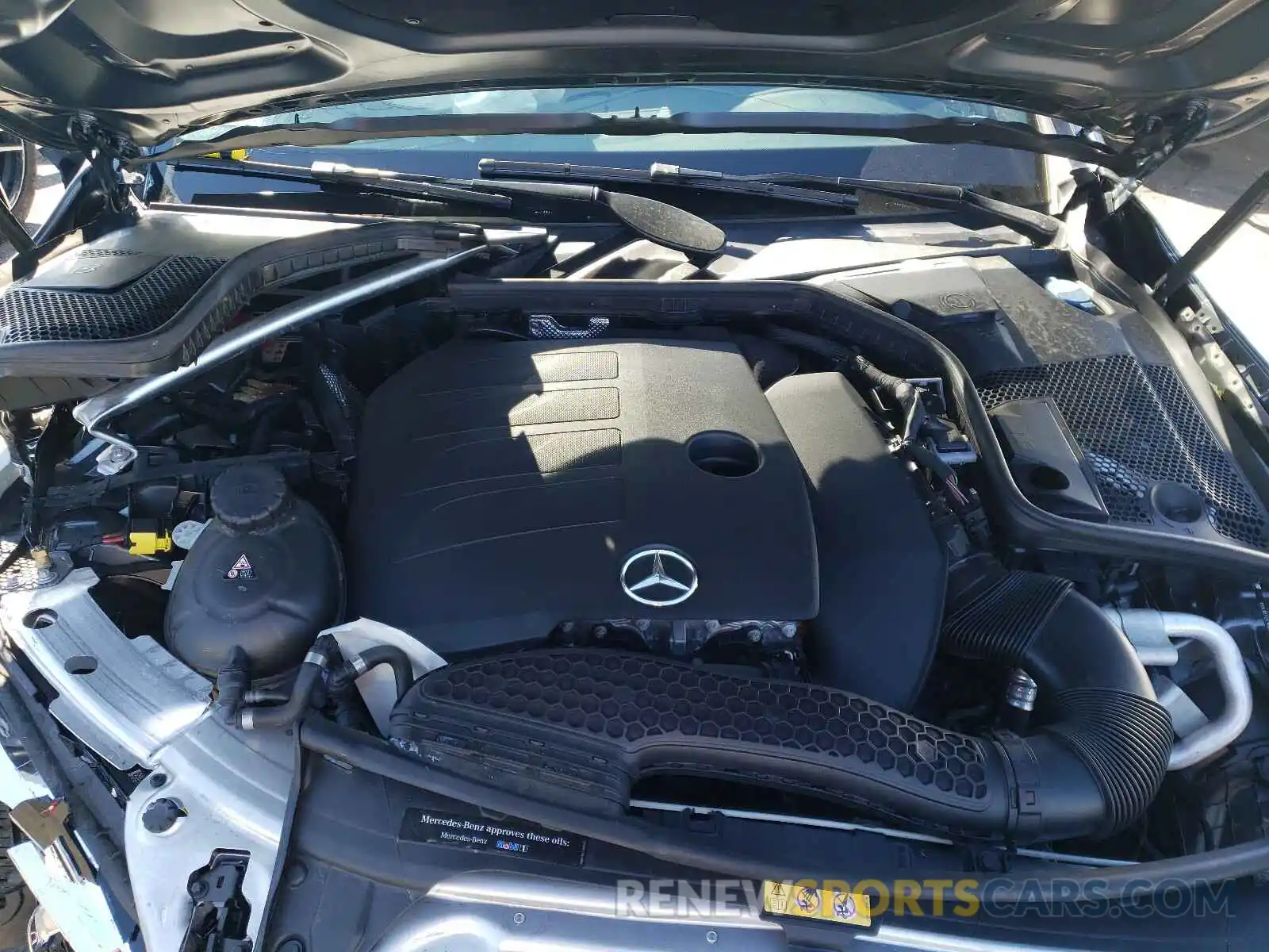 7 Photograph of a damaged car 55SWF8DB0KU300398 MERCEDES-BENZ C CLASS 2019