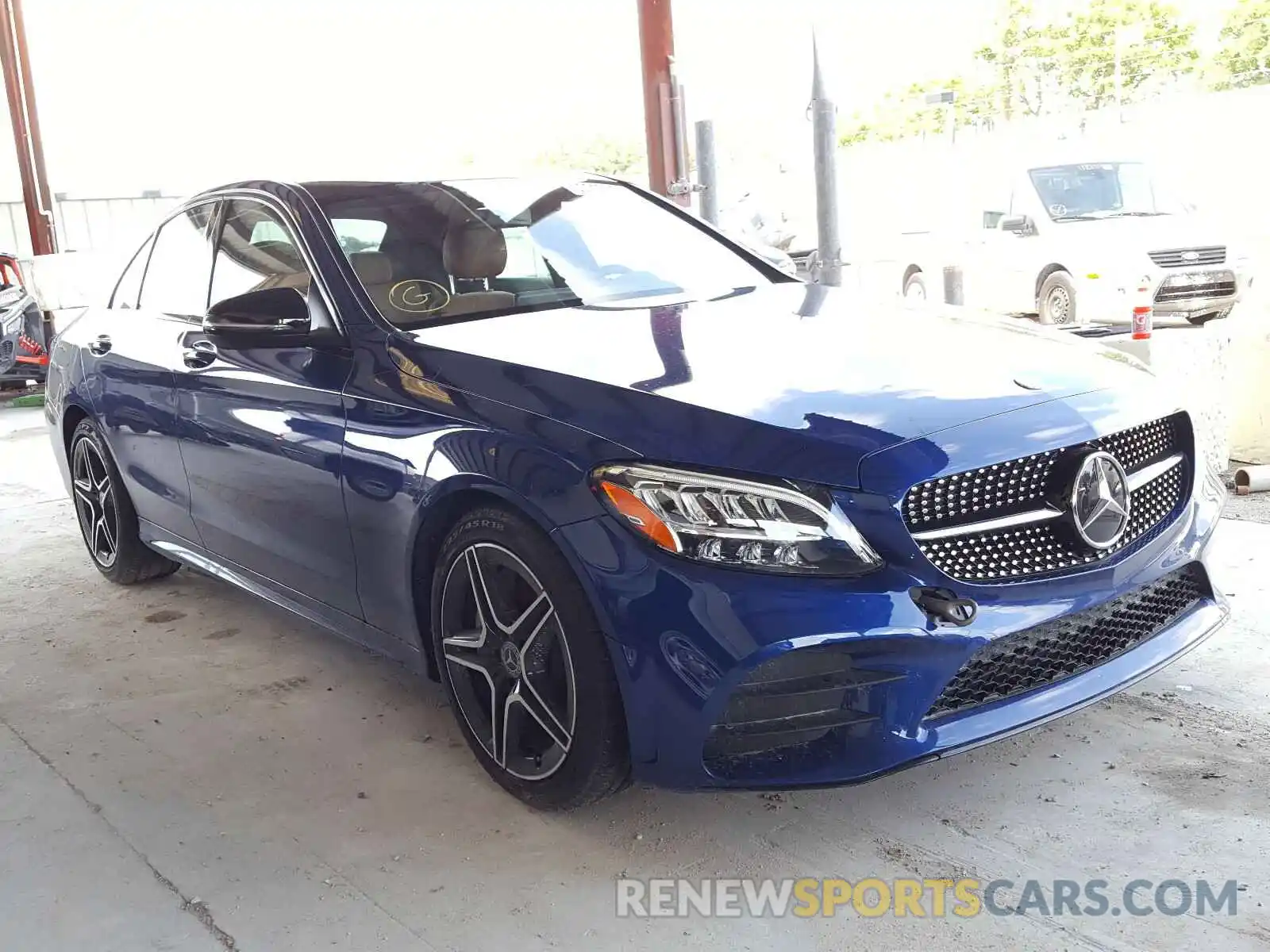 1 Photograph of a damaged car 55SWF8DB0KU301096 MERCEDES-BENZ C CLASS 2019