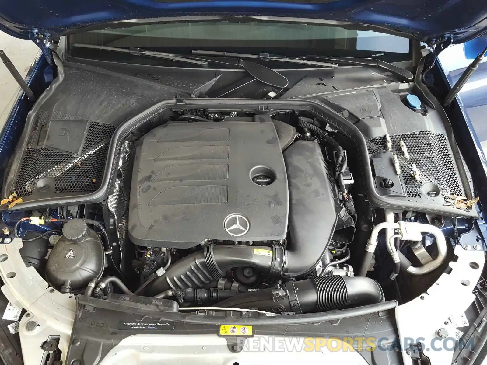 7 Photograph of a damaged car 55SWF8DB0KU301096 MERCEDES-BENZ C CLASS 2019