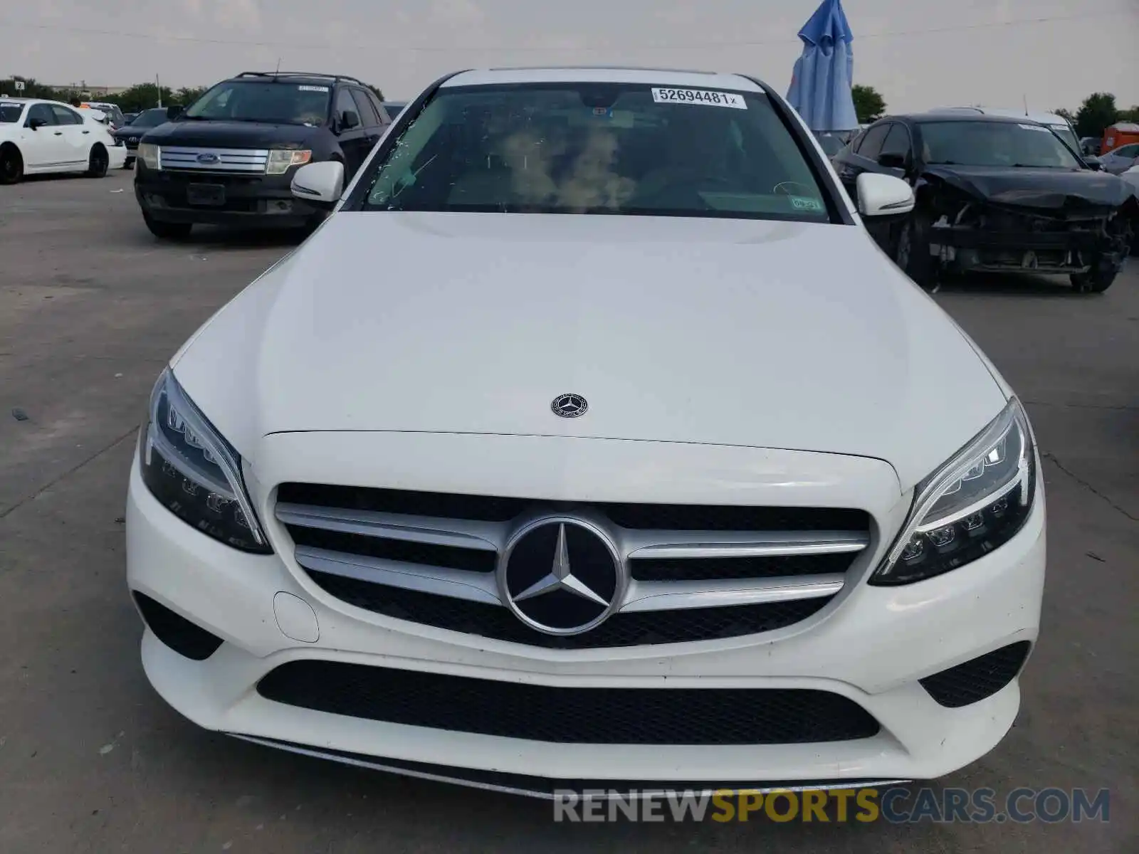 9 Photograph of a damaged car 55SWF8DB0KU301857 MERCEDES-BENZ C-CLASS 2019