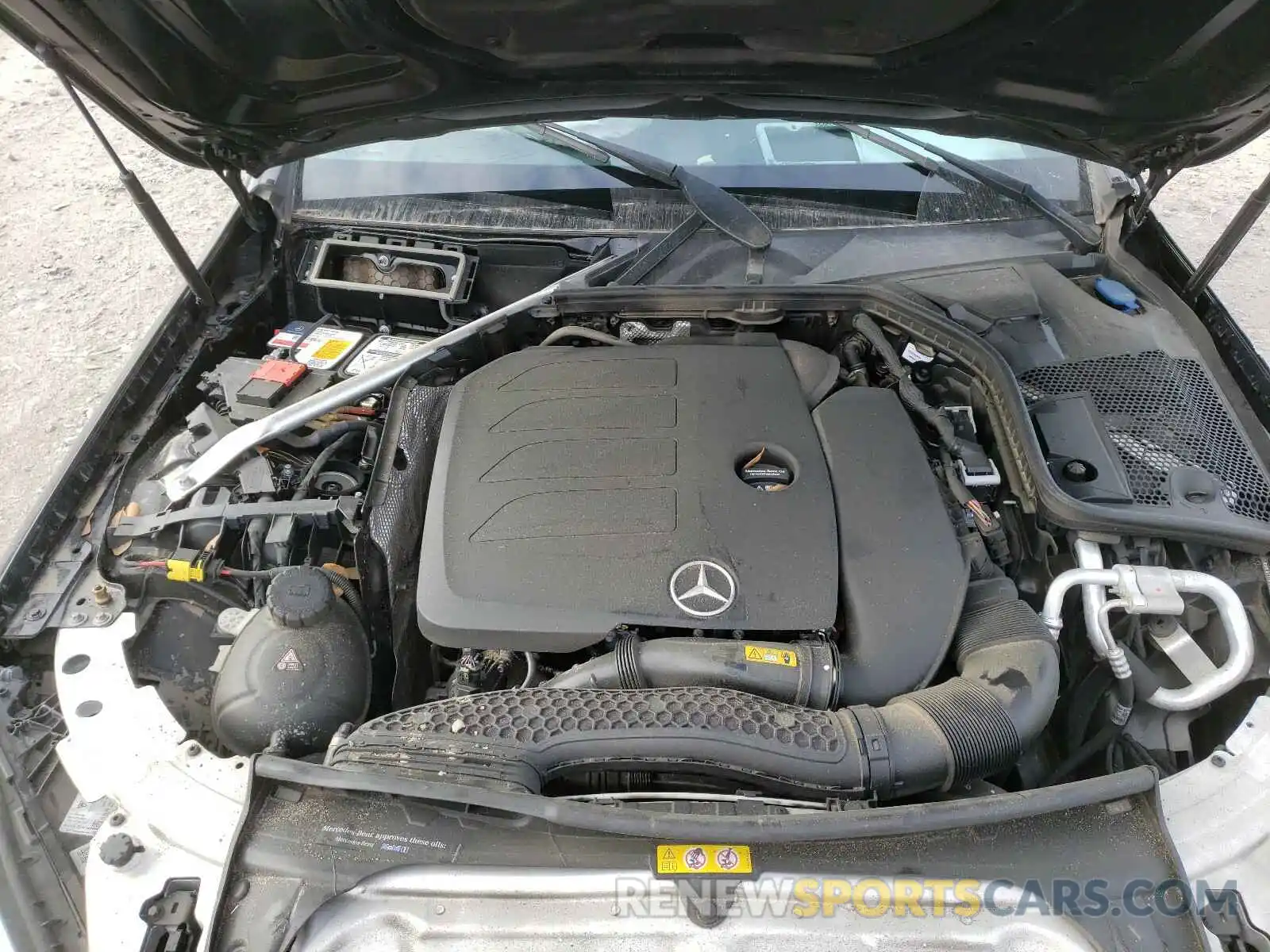 7 Photograph of a damaged car 55SWF8DB0KU306363 MERCEDES-BENZ C CLASS 2019