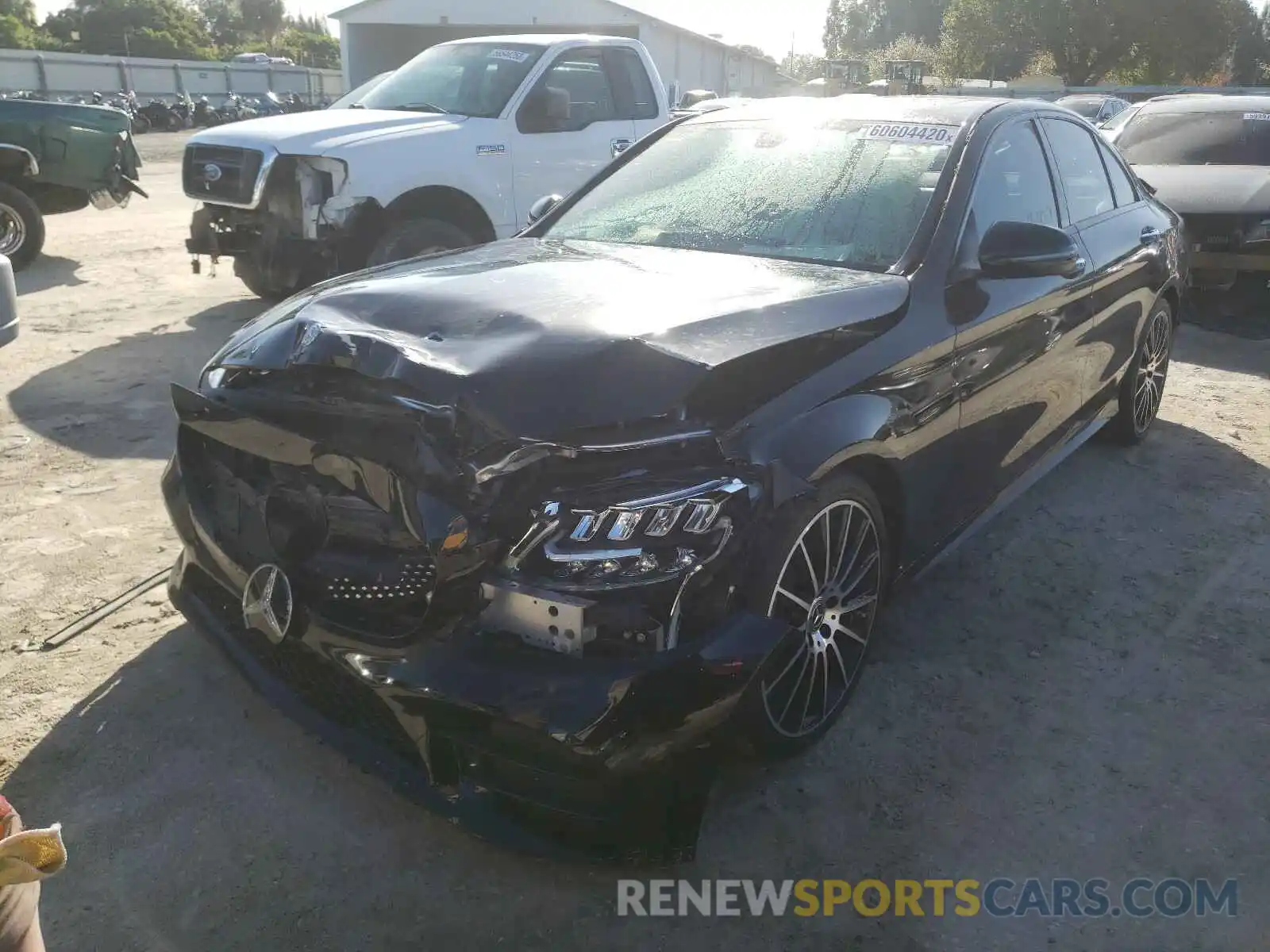 2 Photograph of a damaged car 55SWF8DB0KU306489 MERCEDES-BENZ C-CLASS 2019