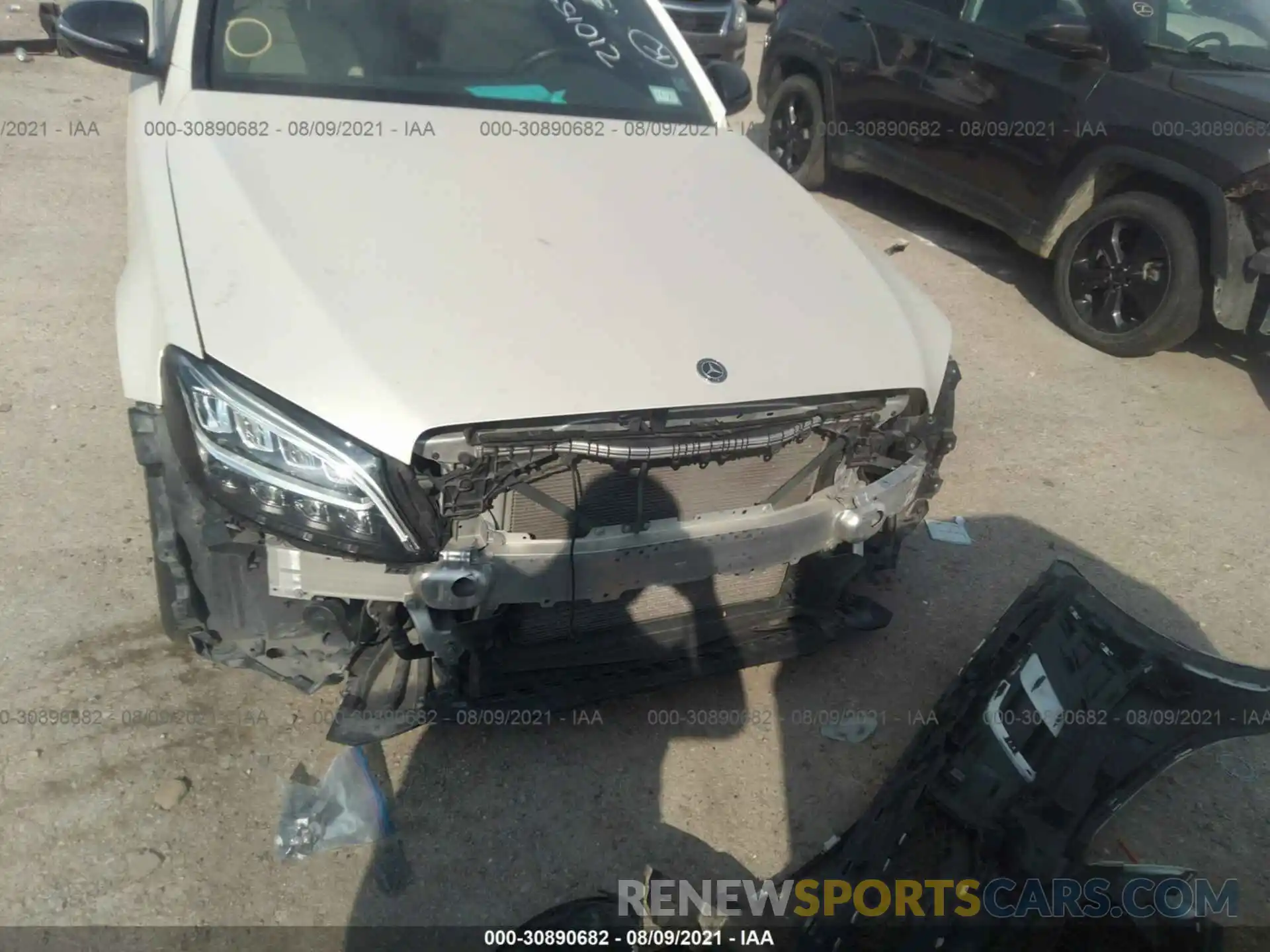 6 Photograph of a damaged car 55SWF8DB0KU307111 MERCEDES-BENZ C-CLASS 2019